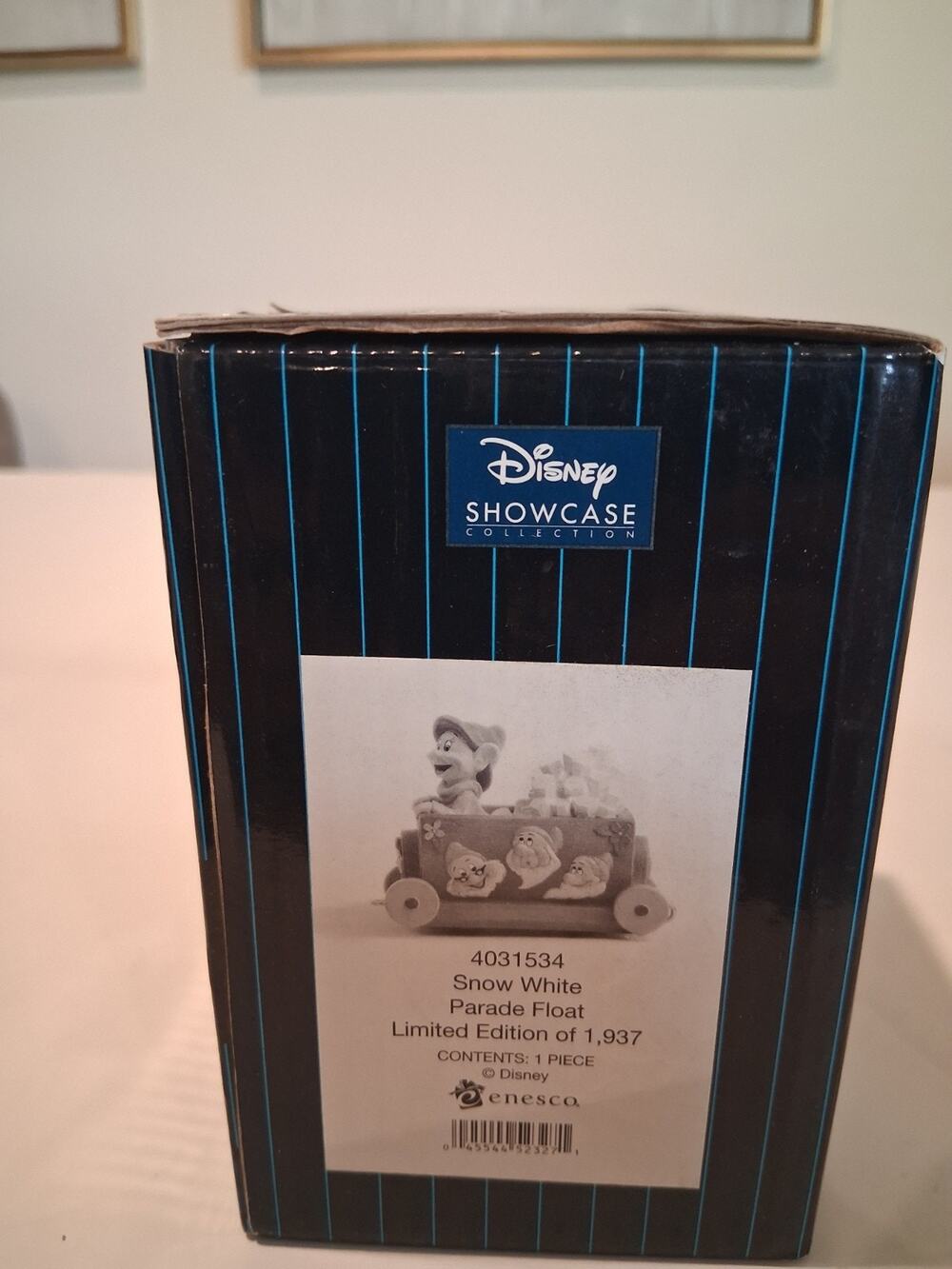 Disney Showcase Enesco Snow White Parade Float Limited Edition 4031534 NIB Rare